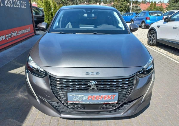 Peugeot 208 cena 66800 przebieg: 21000, rok produkcji 2020 z Chodecz małe 254